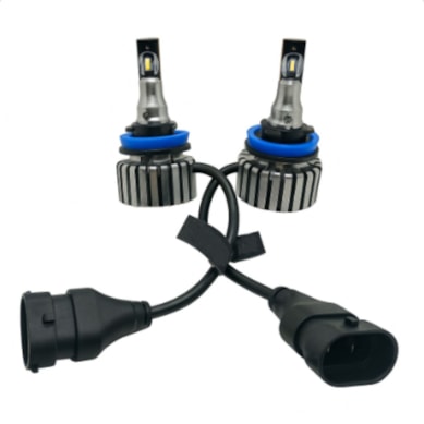 02 UN LÂMPADA NANO LED H11 UNIVERSAL - ROADSTAR - RSH1111BR