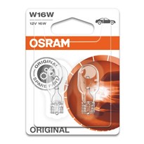 10 LÂMPADAS OSRAM - ORIGINAL LINE 12V W16W - OS921