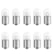 10UN MINI LÂMPADA PARA LANTERNA UNIVERSAL OSRAM - OSR5008