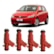 4X BICO INJETOR COMBUSTÍVEL GOL G5 1.0 8V FLEX BOSCH 0280157111