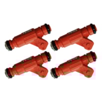 4X BICO INJETOR FIAT MOBI PALIO 1.0 FLEX ORIGINAL 0280157153