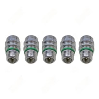 5 VÁLVULAS EXPANSÃO ALTA M12X1,5 C/ VÁLVULA SCHRADER R134A 