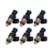 6X BICO INJETOR FORD FUSION 09/15 2.5 V6 GASOLINA 0280158189