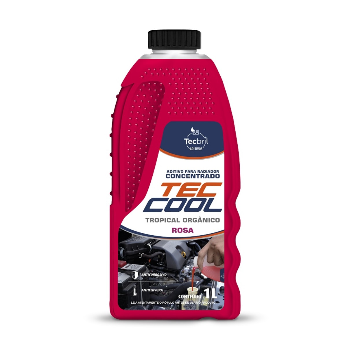 ADITIVO ANTICORROSIVO TECCOOL TROP ROSA 1L - TECBRIL 5920067