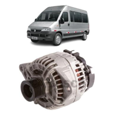 ALTERNADOR DUCATO JUMPER BOXER 150A XE14V E8 - 0 124 525 196