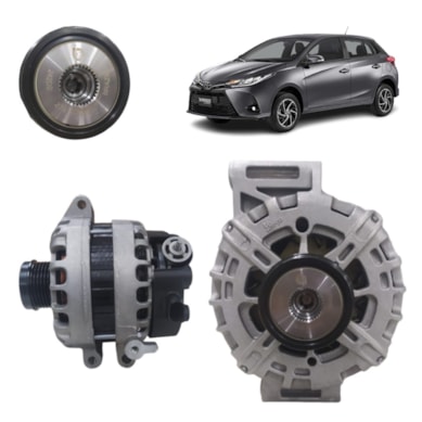 ALTERNADOR TOYOTA COROLLA ALTIS/XEI 2.0 2019> 120A - VALEO 27060F2090/NRG12S018/AEC29054 