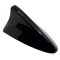 ANTENA DE TETO BASE TUBARAO PRETO BRILHANTE UNIVERSAL