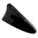 ANTENA DE TETO BASE TUBARAO PRETO BRILHANTE UNIVERSAL
