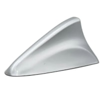 ANTENA TETO BASE TUBARAO PRATA UNIVERSAL
