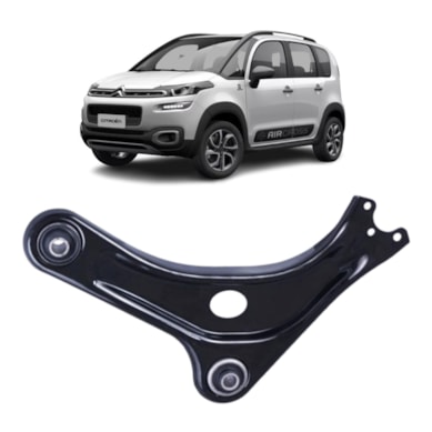 BANDEJA SUSPENSÃO CITROEN AIRCROSS C3 C2 SEM PIVÔ DIANT ESQ