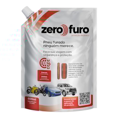 BLINDAGEM PARA PNEUS ZERO FURO 600ML - ZF600