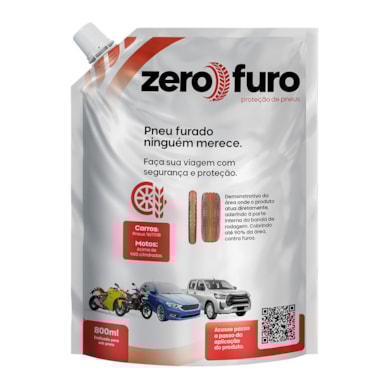 BLINDAGEM PARA PNEUS ZERO FURO 800ML - ZF800