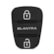 BOTÃO CAPA BORACHA CHAVE HYUNDAI ELANTRA PRETO L.Z - 9090