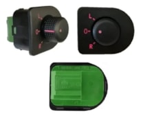 BOTÃO INTERRUPTOR RETROVISOR ELÉTRICO GOL VOYAGE SAVEIRO FOX