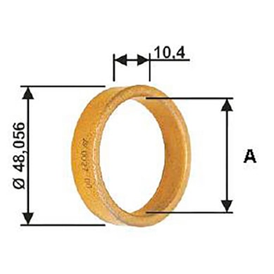 BUCHA SINTERIZADA MB SCAN VOLV CAT UNIFAP BC1-0027-00