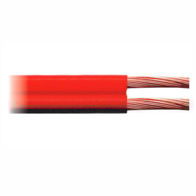 CABO PARALELO 2X1,00MM B16 PARA SOM 260W / 4 OHMS - BICOLOR