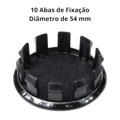 Calotinha Central P/ Roda Liga Leve Gm Onix Montana Cobalt