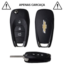  CARCAÇA CHAVE CANIVETE CRUZE ONIX COBALT SPIN TRACKER RK402