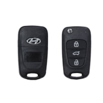 CARCAÇA CHAVE CANIVETE HYUNDAI I30 2009>2012 - RAKTAS RK908