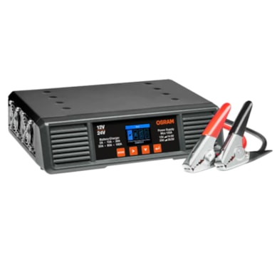 CARREGADOR PROFISSIONAL DE BATERIAS 12V E 24V 220V 100AOSCP10024 