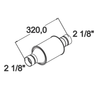 CATALISADOR SEM FLANGE MOTORES 1.0 ATÉ 2.2 - MASTRA DV8101C