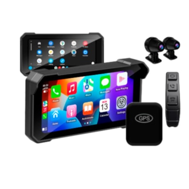 CENTRAL MULTIMÍDIA 6 POLEGADAS COM CARPLAY ROADSTAR RS625BR