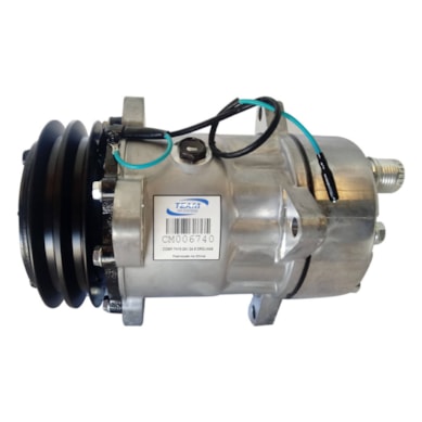 COMPRESSOR 12V 7H15 24V 8 ORELHAS 132MM - CM006740