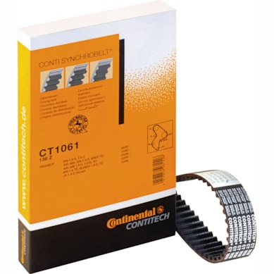 CORREIA DENTADA 124 DENTES FIAT PALIO UNO SIENA DOBLO PUNTO 2000-2016 CONTITECH - CT 1049 HNBR