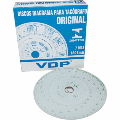 DISCO DE TACÓGRAFO VDP - VDP07D0006