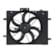 ELETROVENTILADOR 12V NISSAN VERSA 1.0 12V/1.6 16V 2015-2022 AUT AFA STAR - AVLD15003