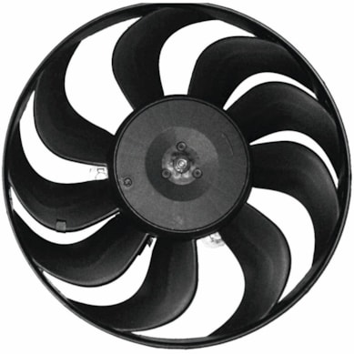 ELETROVENTILADOR AUDI A3 1.6 1.8 1999>2006 GOLF 1.6 / 1.8 GTI TURBO / 2.0 2000>2007  POLO 1.6 03>06 ROT. SENTIDO HORÁRIO