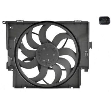 ELETROVENTILADOR COM DEFLETOR BMW 116I 118I 125I 320I