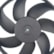 ELETROVENTILADOR ECOSPORT 1.6 2013 5 PÁS  KA 2014
