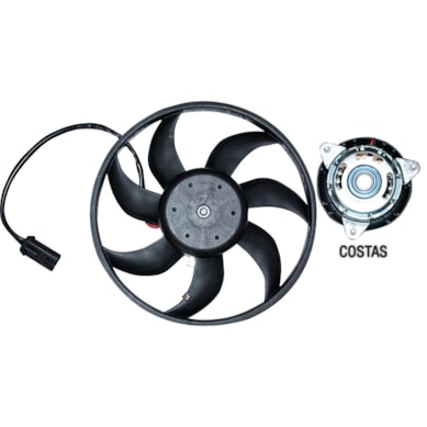 ELETROVENTILADOR FIAT PALIO PALIO WEEKEND SIENA 1996-2018 PREMIUM IMPORTS - AVLD03009