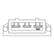 ELETROVENTILADOR GOLF GIII PASSAT VARIANT 88 A 99 - EV101056