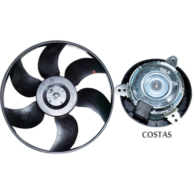 ELETROVENTILADOR RENAULT CLIO SCENIC MEGANE KANGOO 1997-2013 PREMIUM IMPORTS - AVLD05001