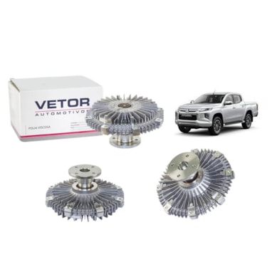 EMBREAGEM VISCOSA MITSUBISHI L200/PAJERO 3.5 VETOR - VPV055