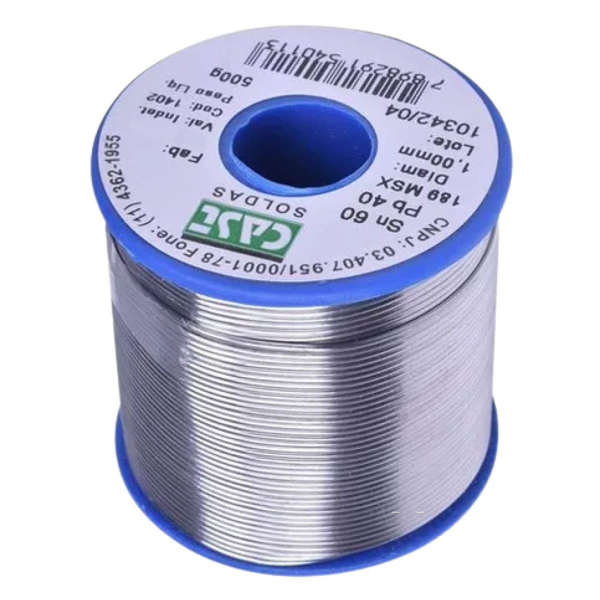 ESTANHO DE SOLDA 1.0MM 60X4 | SKU CAS1402 | WS Parts
