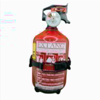 EXTINTOR ABC AUTOMOTIVO 1KG GORDINHO/BUJÃO EXTANG + SUPORTE