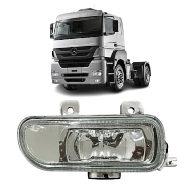 FAROL AUXILIAR H3 MERCEDES AXOR 2005/2019 DIR - FORTLUZ 478