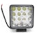 FAROL AUXILIAR QUADRADO 16 LEDS BRANCO 48W - BRIWAX FKF0648W