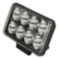 FAROL DE MILHA RETANGULAR 8 LEDS BIVOLT 24W - BRIWAX - FINO