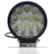 FAROL MILHA AUXILIAR OFF-ROAD 14 LEDS 42W REDONDO 6000K