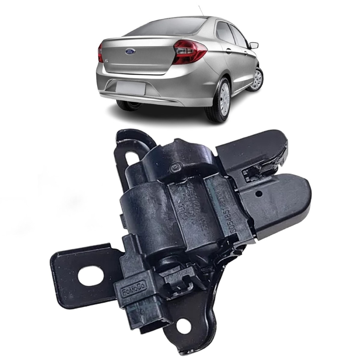 FECHADURA PORTA MALA FORD KA SEDAN 2014 A 2021 E3B5F442A66CC - WS