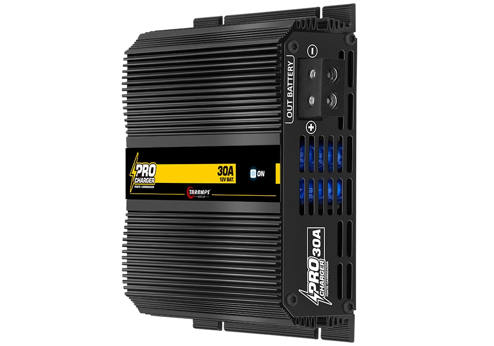 FONTE AUTOMOTIVA DIGITAL TARAMPS PRO CHARGER 30A BIVOLT - WS PARTS