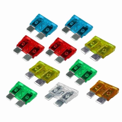 FUSIVEL LAMINA UNIVERSAL KIT DE EMERGENCIA 10PCS 