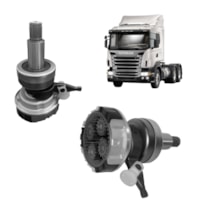 IMPULSOR DE PARTIDA DO MOTOR DE ARRANQUE BOSCH SCANIA/DAF  1986S10045 - F042030061