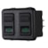 INTERRUPTOR VIDRO EL DUPLO VERSAILLES ROYALE ALMAPY 530.015 