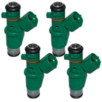 JOGO 04 BICO INJETOR PEUGEOT 206 207 CITROEN C3 FLEX BIW511