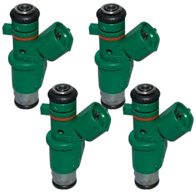 JOGO 04 BICO INJETOR PEUGEOT 206 207 CITROEN C3 FLEX BIW511